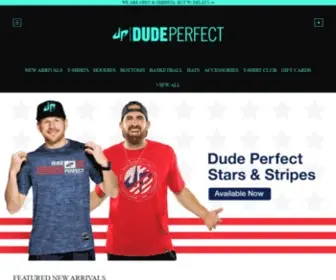Dudeperfect.store(Dude Perfect Official) Screenshot