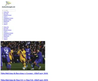 Dudoanbongda.net(Dự đoán bóng đá) Screenshot
