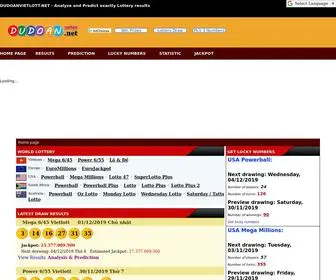 Dudoanvietlott.net(Mega millions numbers) Screenshot