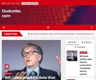 Dudunke.com(Trending) Screenshot