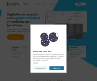 Dudyfit.com(Software profesional para Entrenadores Personales) Screenshot