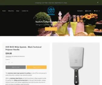 Duebuoispatulastore.com(Stainless Steel Spatulas & Turners) Screenshot