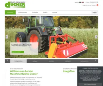 Duecker.de(Startseite) Screenshot