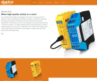 Duelco-Safety.com(Safety solution) Screenshot