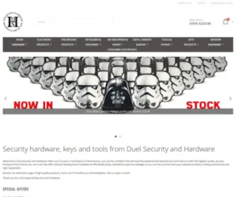 Duelsecurityandhardware.com(Door locks) Screenshot