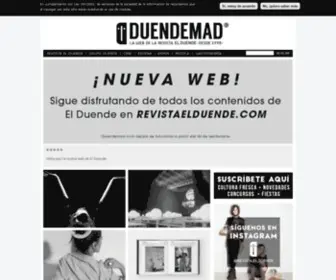 Duendemad.com(Revista El Duende) Screenshot
