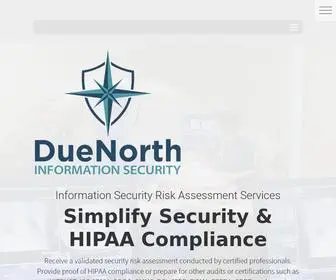 Duenorthsecurity.com(Security Risk Assessment) Screenshot