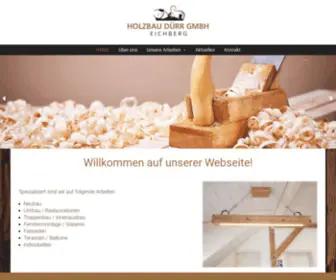 Duerr-Holzbau.ch(Dürr) Screenshot