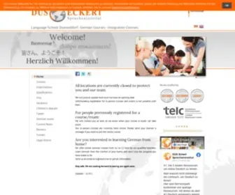 Dues-Eckert.de(DÜS Eckert) Screenshot
