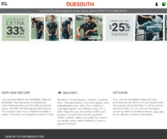 Duesouth.co.za(BE AN OUTSIDER) Screenshot