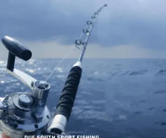 Duesouthsportfishing.com(Sport Fishing Charters in Morehead City NC and Atlantic Beach) Screenshot