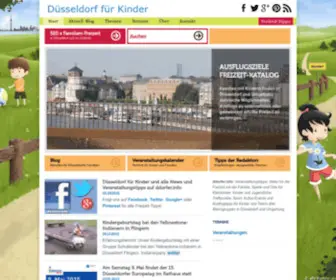 Duesseldorf-Fuer-Kinder.de(Düsseldorf für Kinder) Screenshot