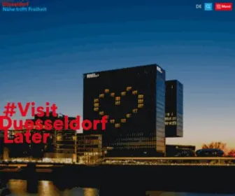 Duesseldorf-Tourismus.de(Visit Düsseldorf) Screenshot