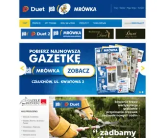Duet-Czluchow.pl(Drzwi) Screenshot
