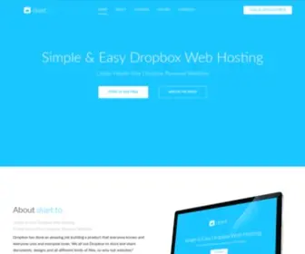 Duet.to(Simple & Easy Dropbox Web Hosting) Screenshot