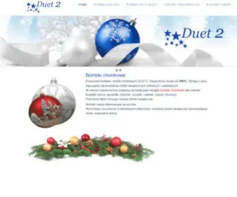 Duet2.pl(Producent ozdób świątecznych) Screenshot