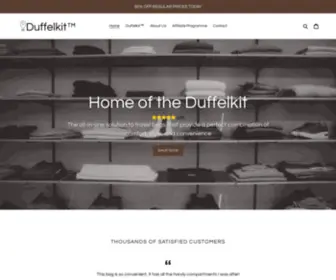 Duffelkit.com(#1 Travel bag) Screenshot