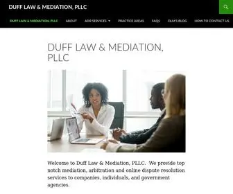 Dufflawandmediation.com(Duff Law & Mediation) Screenshot