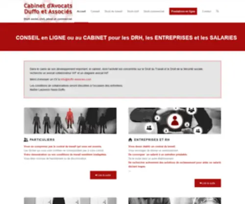 Duffo-Associes.com(Duffo Associes) Screenshot