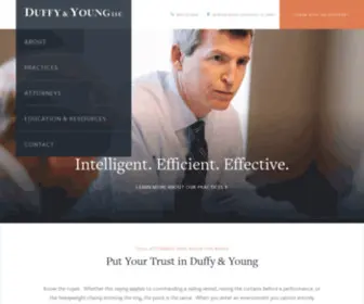 Duffyandyoung.com(Trial lawyer) Screenshot