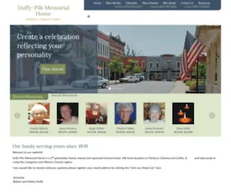 Duffypilsmemorialhome.com(Duffypilsmemorialhome) Screenshot