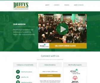 Duffysfoundation.com(Duffy's Foundation) Screenshot