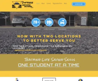 Dufrenedriving.com(Dufrene-driving) Screenshot