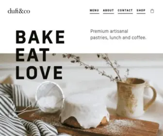 Duftandco.com(Duft and Co Bakehouse) Screenshot