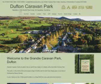 Duftoncaravanpark.co.uk(Nestled in the North Pennines) Screenshot