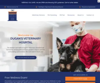 Dugansvethospital.com(Dugan's Veterinary Hospital in Aurora) Screenshot