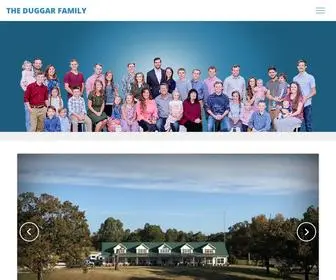 Duggarfamily.com(The Duggar Family) Screenshot