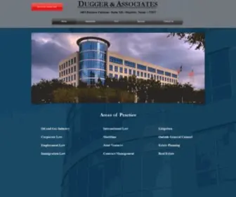 Duggerlaw.com(Houston Attorney Dugger & Associates) Screenshot