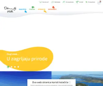 Dugiotok.hr(Turistička zajednica Dugi otok) Screenshot
