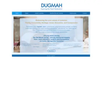 Dugmah.com(Dugmah private Jewish learning New York City) Screenshot