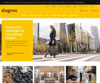 Dugros.com(Tassen groothandel) Screenshot