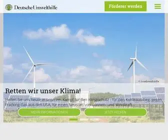 Duh.de(Deutsche Umwelthilfe e.V) Screenshot