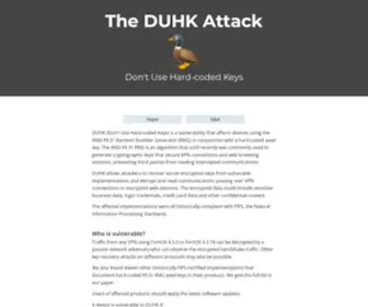 Duhkattack.com(Duhkattack) Screenshot