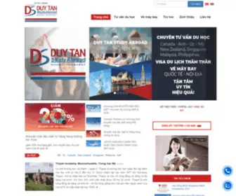 DuhoCDuytan.org(Du hoc Duy Tân) Screenshot