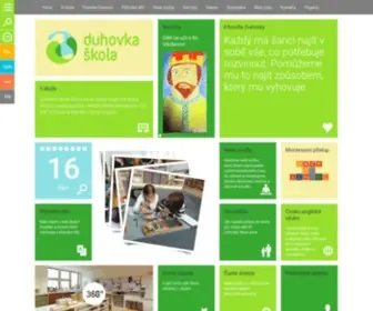 DuhovKaskola.cz(Základní škola Duhovka) Screenshot