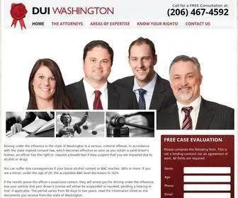 Dui-WA.com(DUI Seattle WA) Screenshot