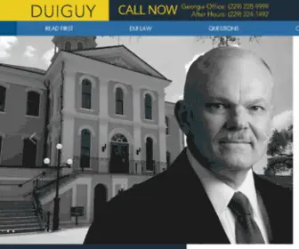 Duiguy.com(Valdosta georgia dui) Screenshot