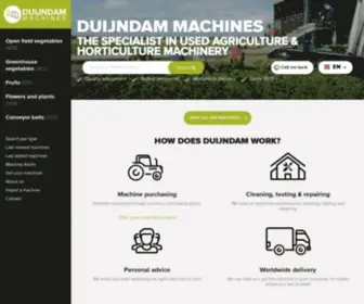 DuijNdam-Machines.com(Duijndam Machines) Screenshot