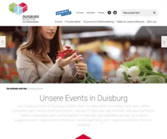 Duisburg-Marketing.de(Duisburg Kontor) Screenshot