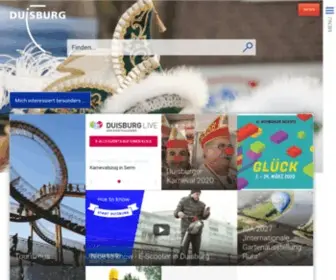 Duisburg.de(Duisburg verbindet) Screenshot
