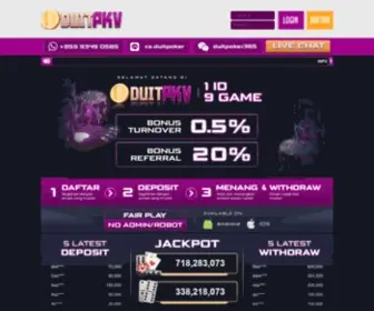 Duitpoker.com(Pkv Games) Screenshot