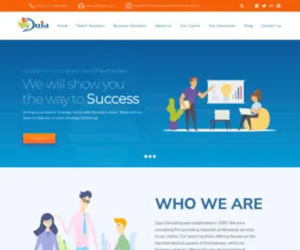 Duja.co.za(Duja Consulting) Screenshot