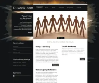 Dukacik.com(To serwis społecznościowo) Screenshot