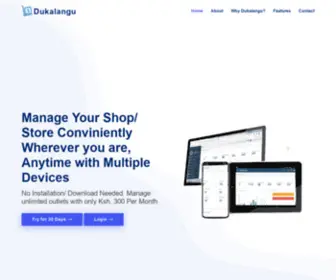 Dukalangu.biz(Online Inventory System) Screenshot