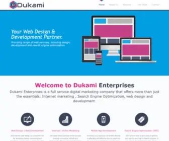 Dukami.com(Dukami internet marketing agency) Screenshot