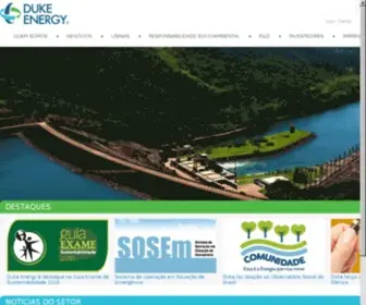 Duke-Energy.com.br(Duke Energy Brasil) Screenshot
